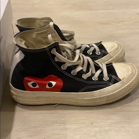 comme des garcons converse poshmark